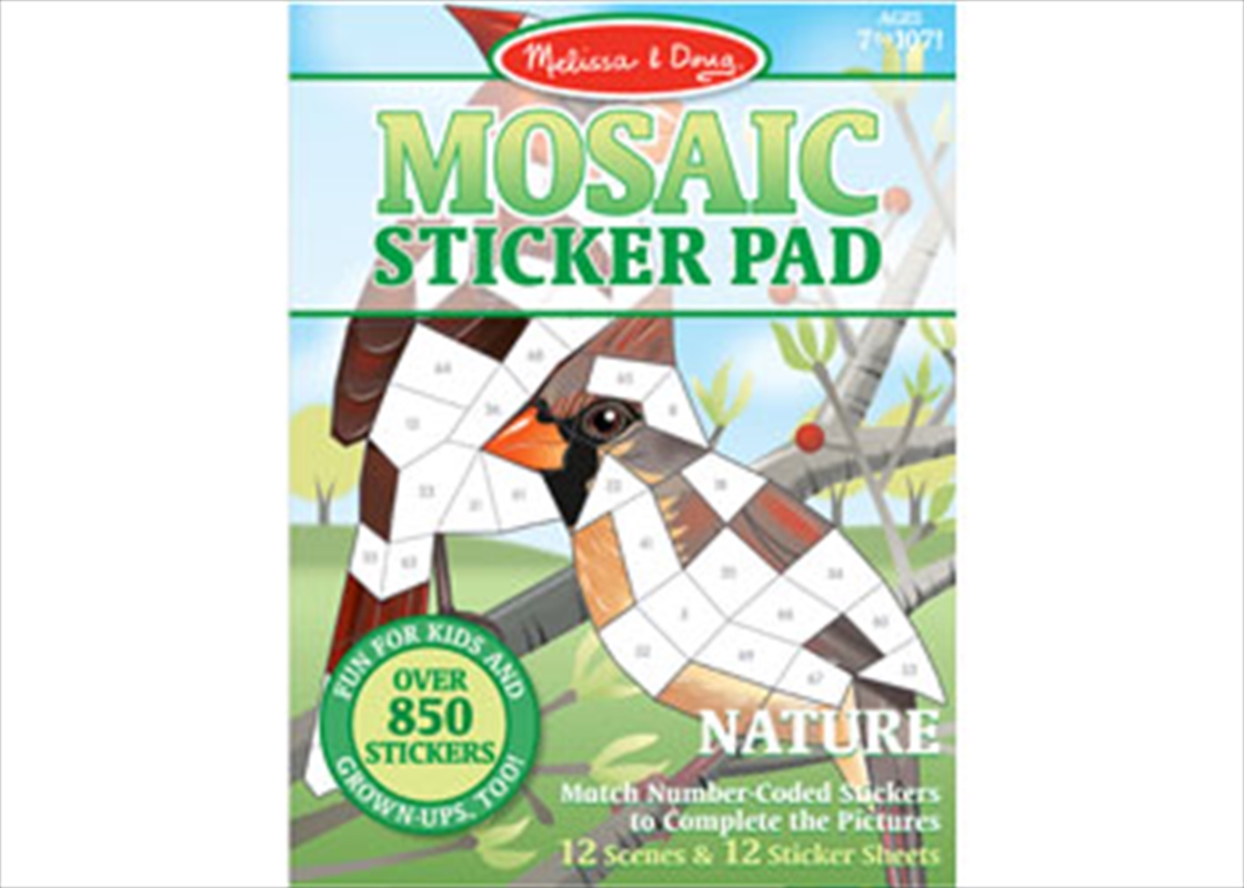 Mosaic Sticker Pad - Nature/Product Detail/Arts & Craft