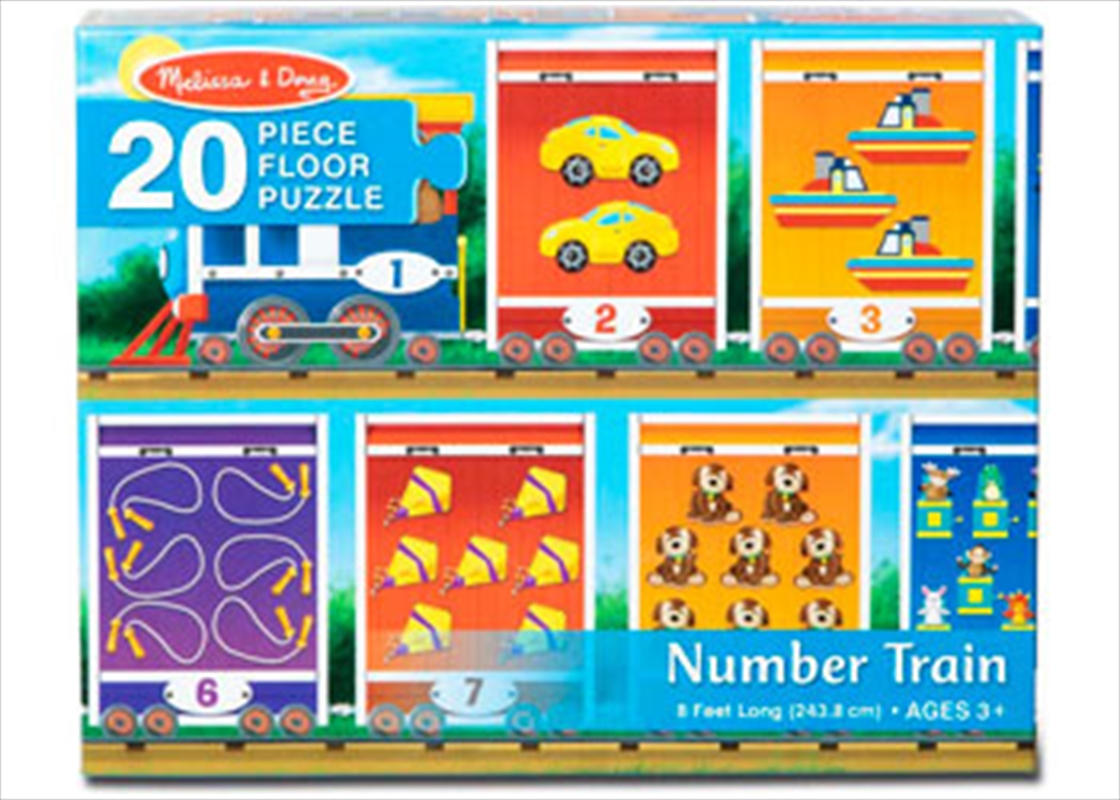 Number Train Floor Puzzle - 20 Piece/Product Detail/Jigsaw Puzzles
