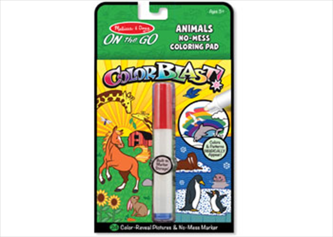 On The Go - Color Blast! - Animals/Product Detail/Arts & Craft