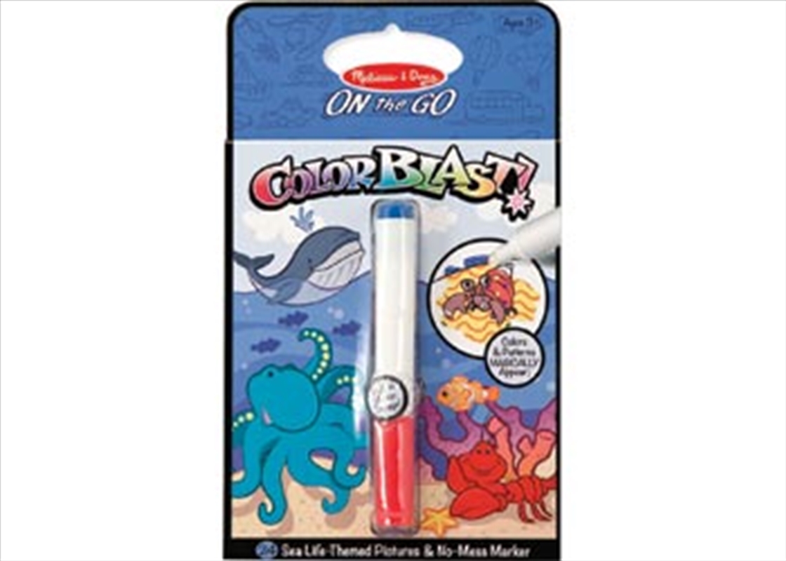 On The Go - Color Blast! - Sea Life/Product Detail/Arts & Craft