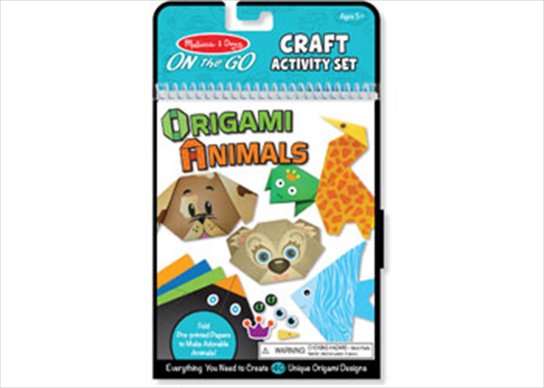 On The Go - Craft Set - Origami Animals/Product Detail/Arts & Craft