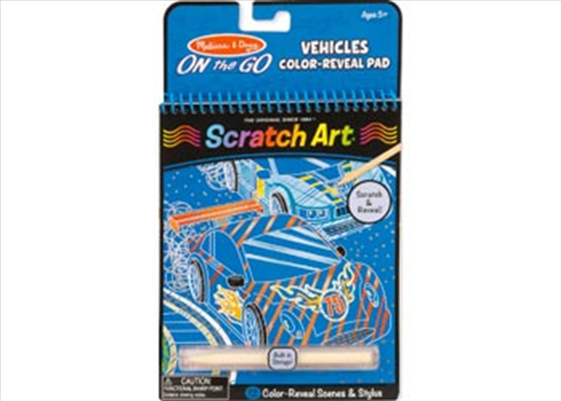 On The Go - Scratch Art - Vehicle/Product Detail/Arts & Craft