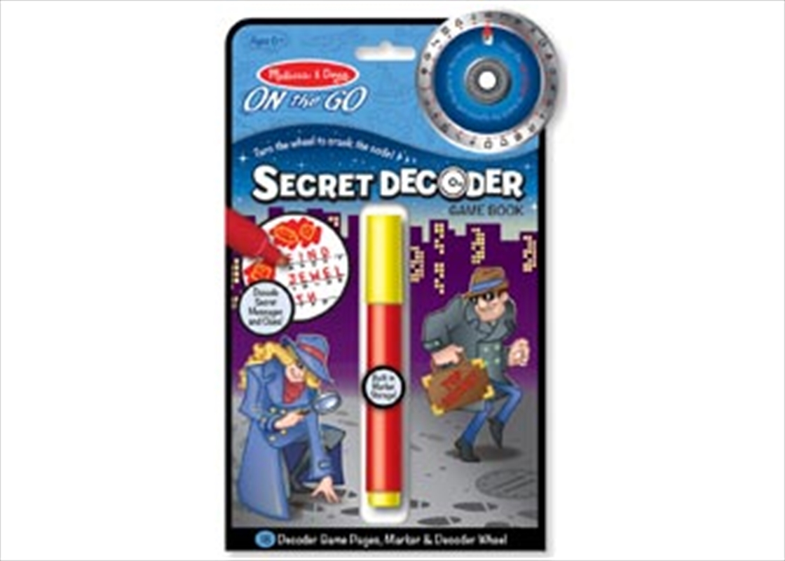 On The Go - Secret Decoder - Game Book/Product Detail/Arts & Craft