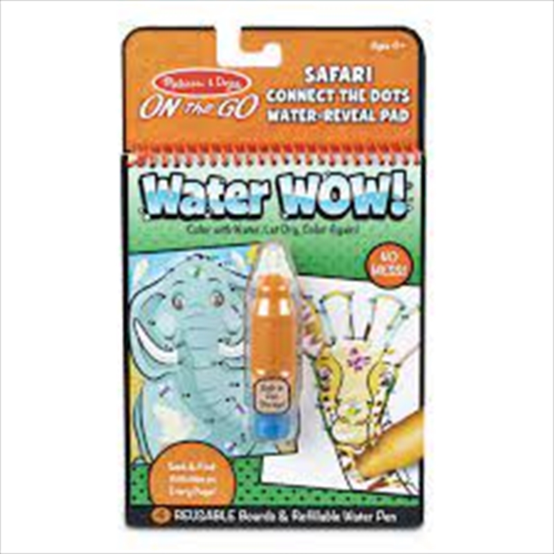 On The Go - Water Wow! Connect The Dots Safari/Product Detail/Arts & Craft