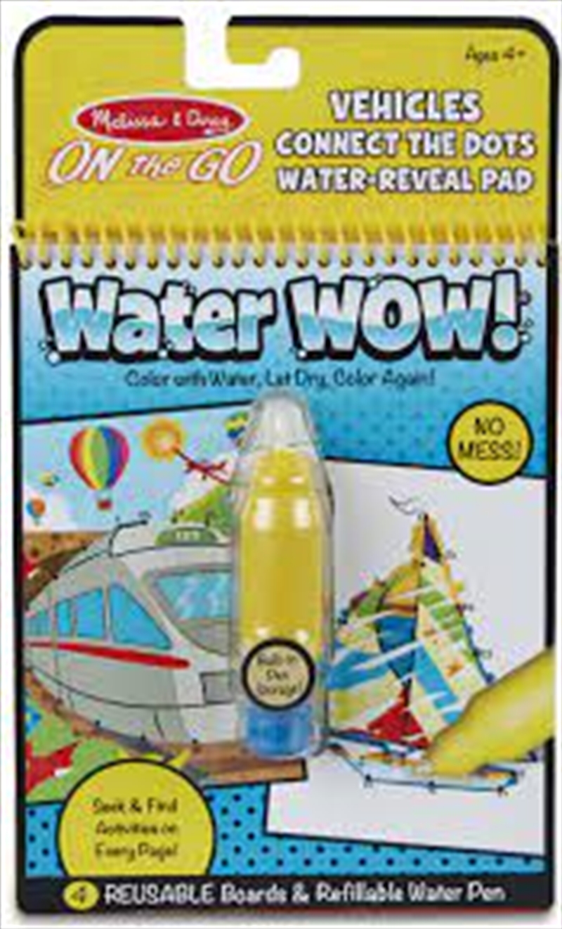 On The Go - Water Wow! Connect The Dots - Vehicle/Product Detail/Arts & Craft