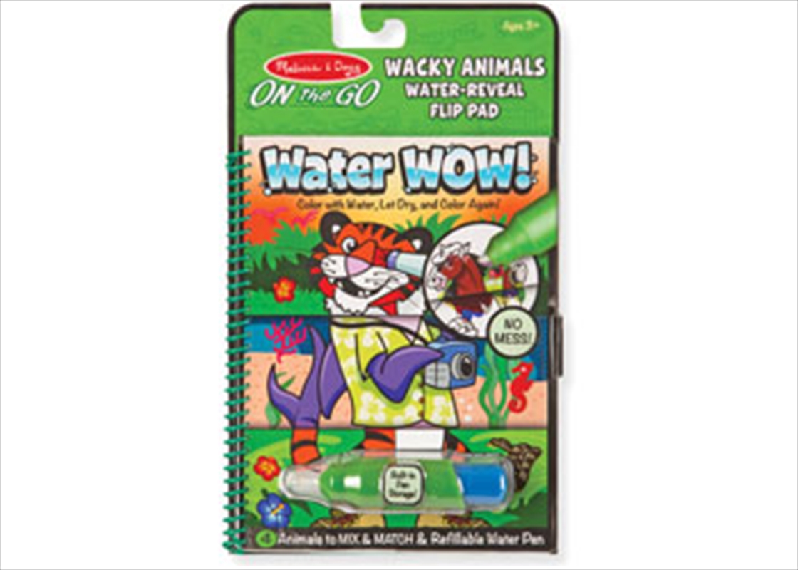On The Go - Water Wow! Wacky Animals Flip/Product Detail/Arts & Craft