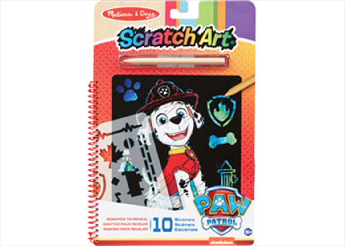 Paw Patrol - Scratch Art - Marshall/Product Detail/Arts & Craft