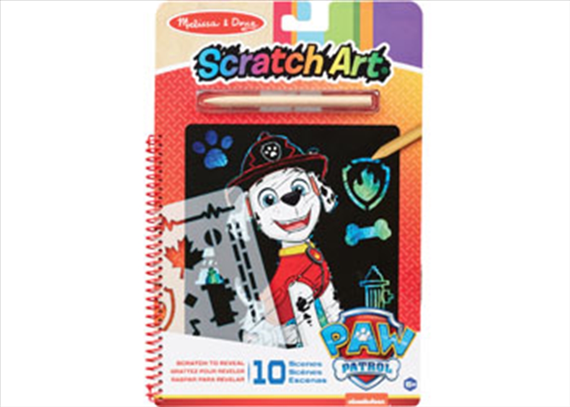 Paw Patrol - Scratch Art - Marshall/Product Detail/Arts & Craft