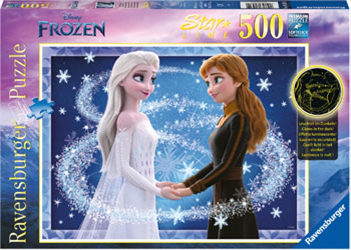 Ravensburger Starline - The Sisters Anna and Elsa 500 Piece/Product Detail/Jigsaw Puzzles