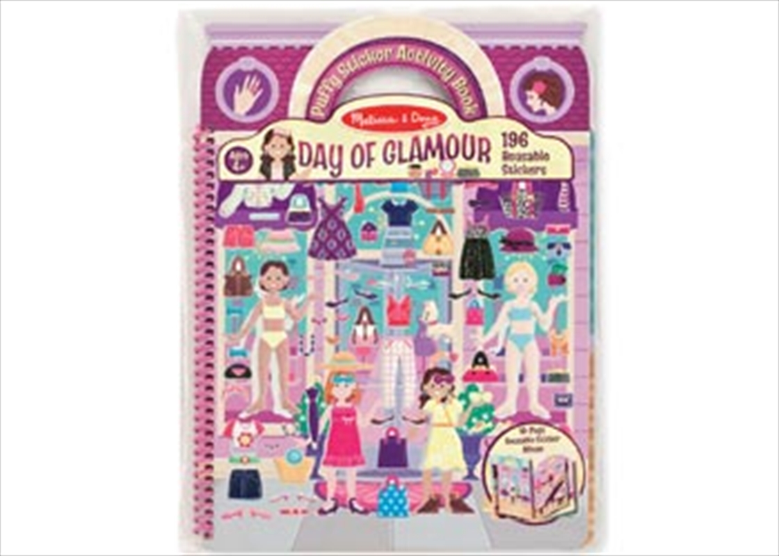 Reusable Puffy Sticker Deluxe-Day of Glamour/Product Detail/Arts & Craft