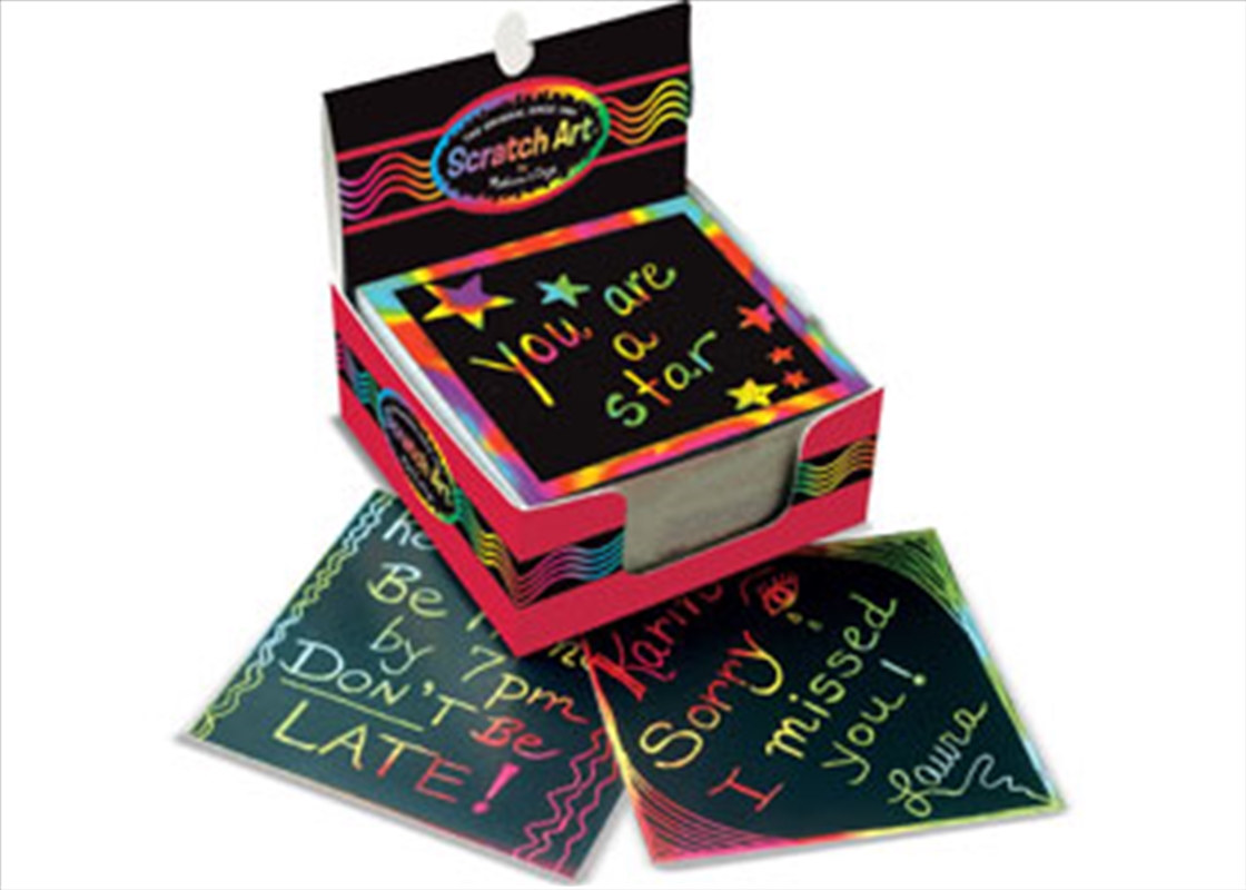Scratch Art Rainbow Mini Notes/Product Detail/Arts & Craft