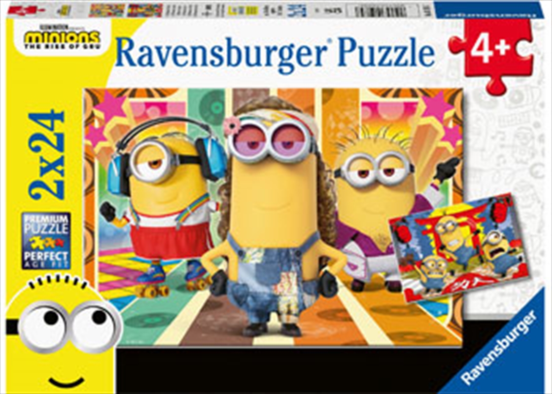 The Minions In Action 2x24 Piece/Product Detail/Jigsaw Puzzles