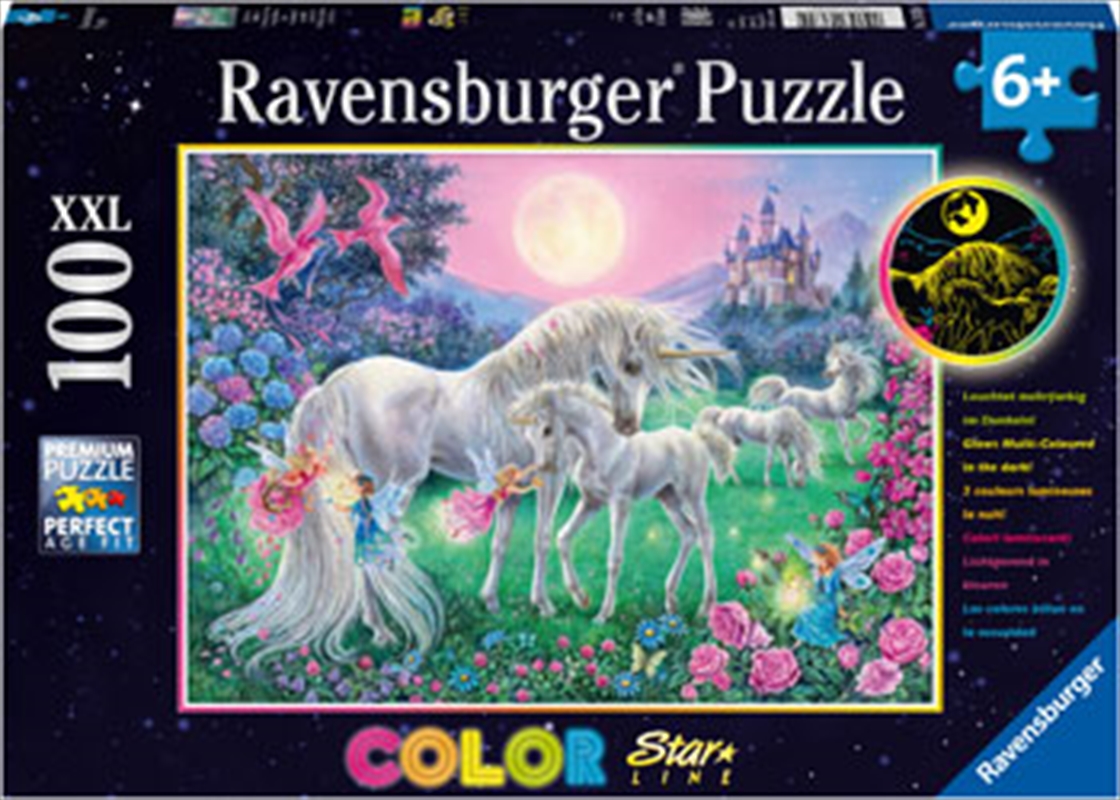 Unicorns In The Moonlight 100 Piece/Product Detail/Jigsaw Puzzles