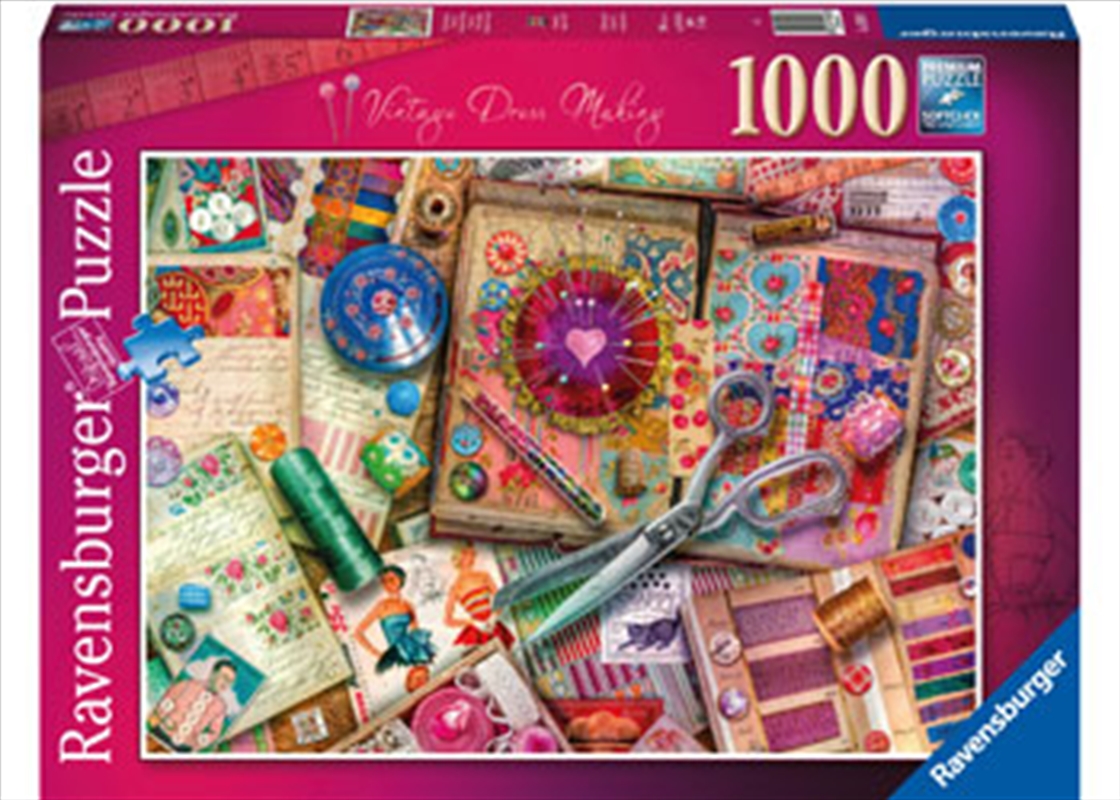 Vintage Dressmaking 1000 Piece/Product Detail/Jigsaw Puzzles