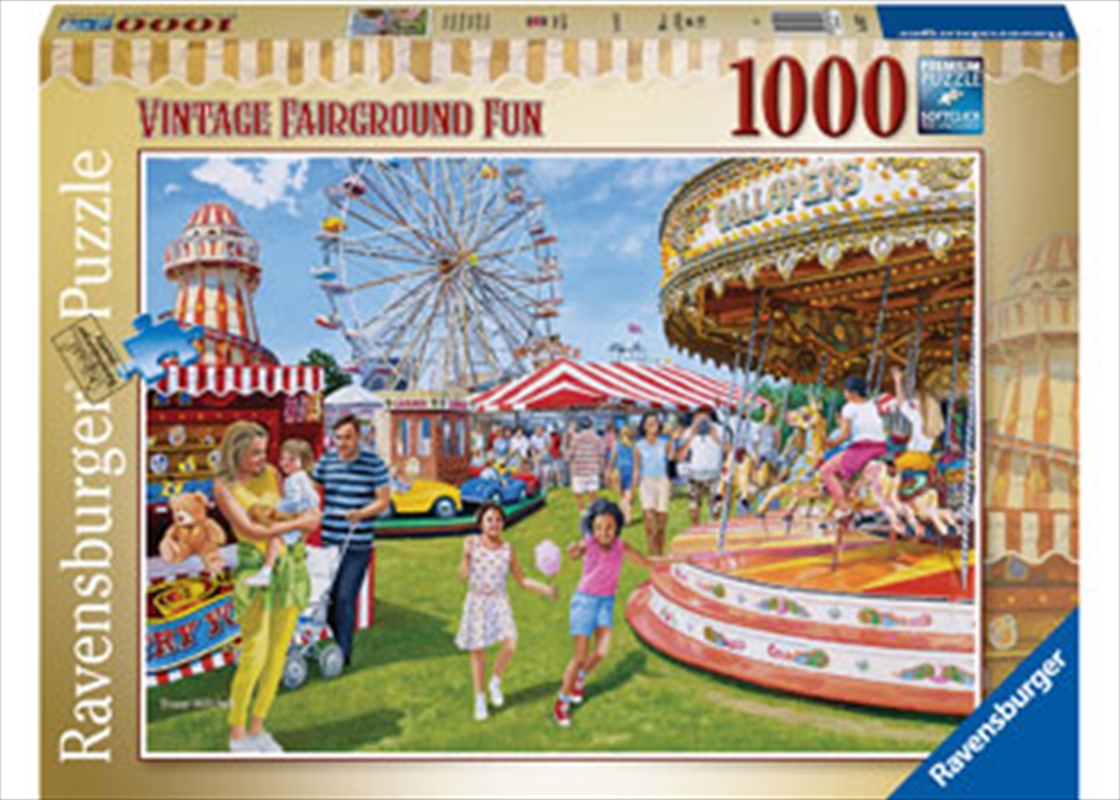 Vintage Fairground Fun 1000 Piece/Product Detail/Jigsaw Puzzles