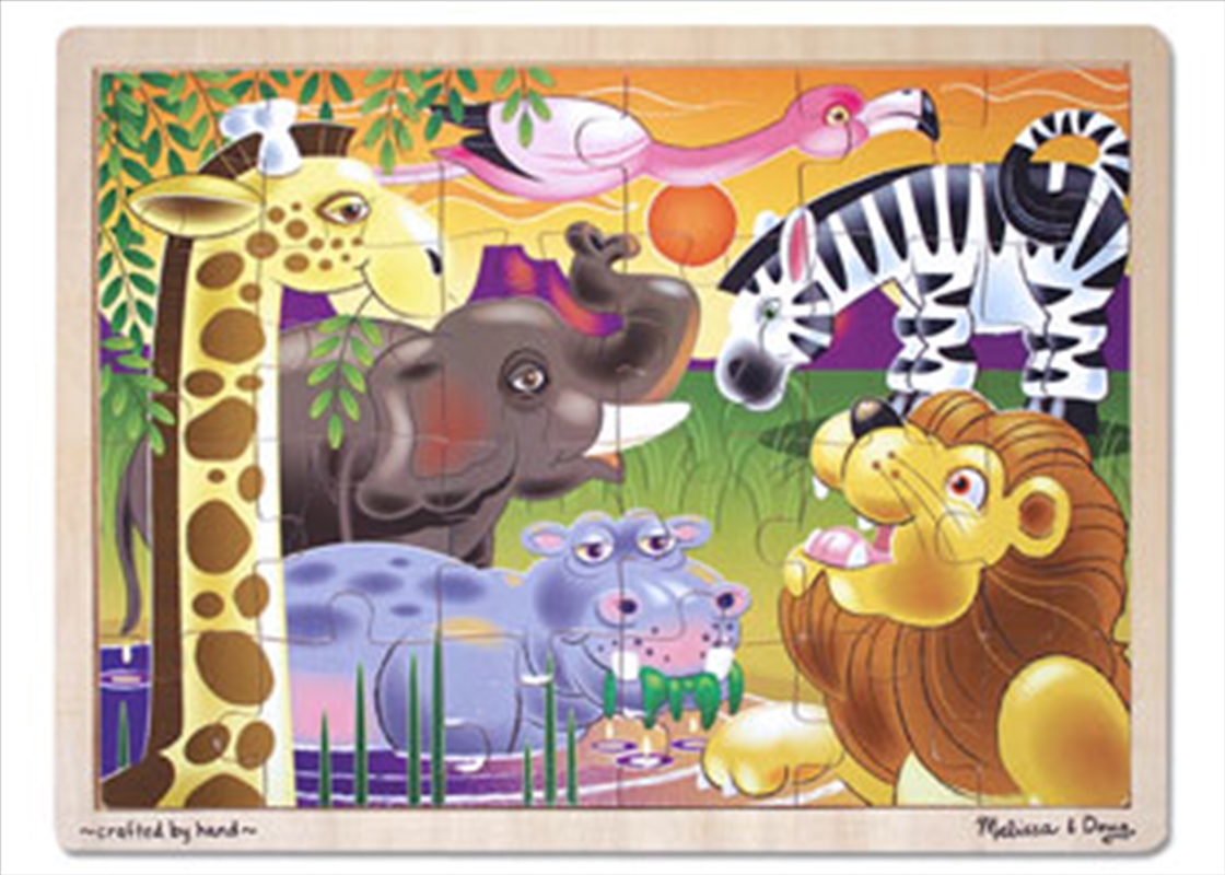 African Plains Wooden Puzzle - 24 Piece/Product Detail/Toys