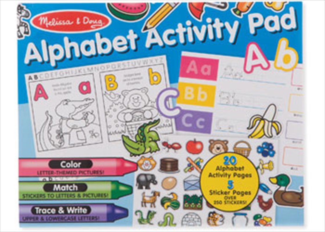 Alphabet Activity Pad/Product Detail/Toys