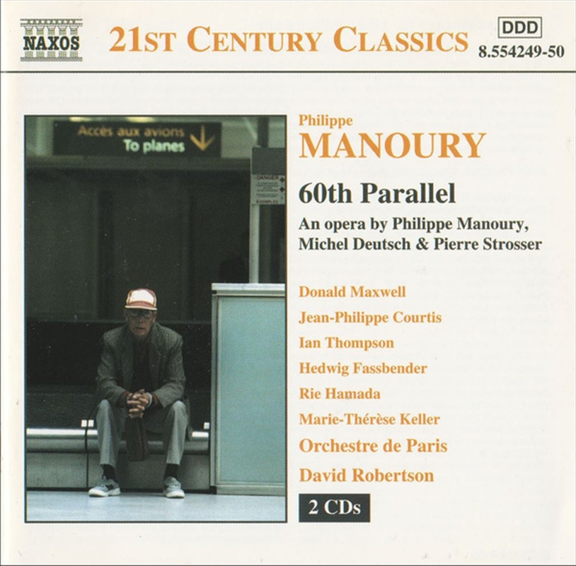 Manoury: 60th Parallel/Product Detail/Classical
