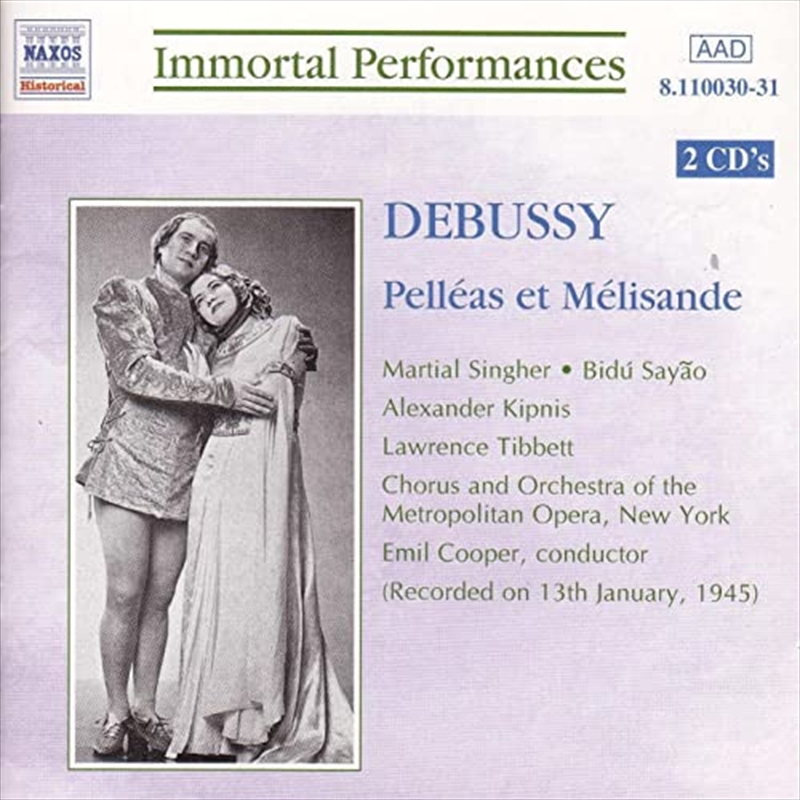 Debussy: Pelleaset Melisande/Product Detail/Classical