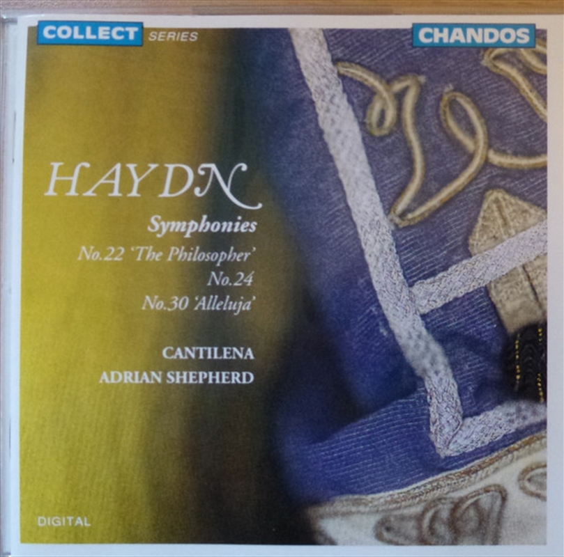 Haydn: Symphonies No 22, 24 & 30/Product Detail/Classical