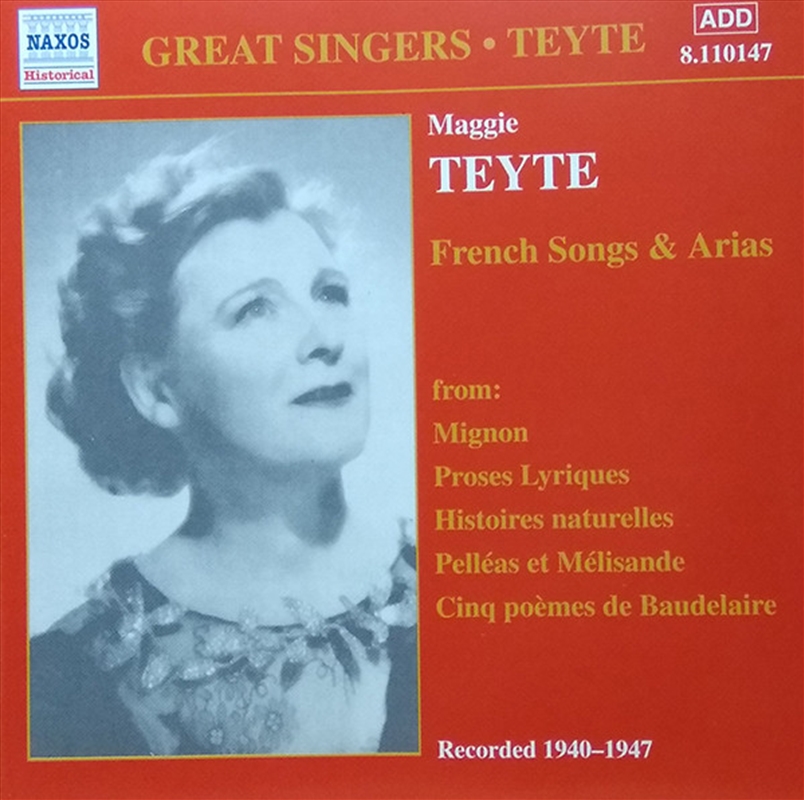 Maggie Teyte/Product Detail/Classical
