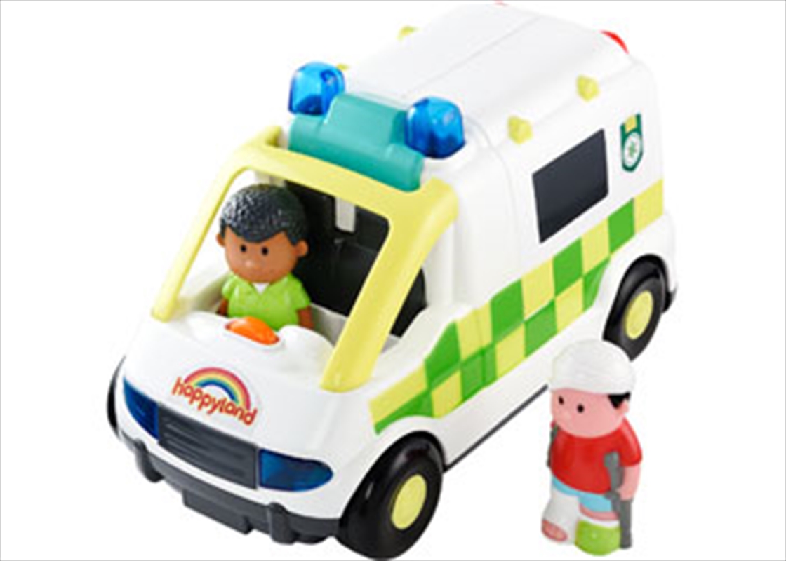 Happyland Lights & Sounds Ambulance/Product Detail/Toys