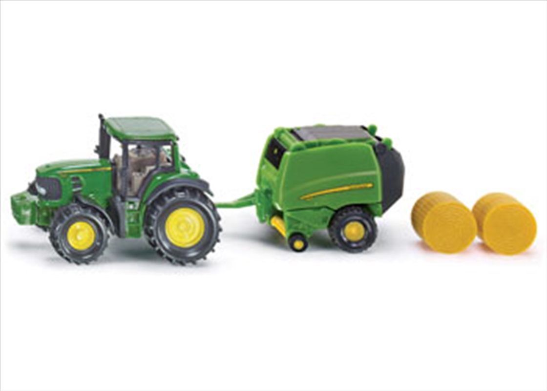 John Deere Tractor With Round Baler/Product Detail/Toys