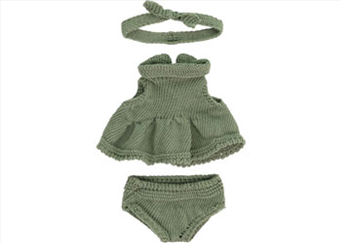 Knitted Doll Outfit 21cm - Dress & Headband/Product Detail/Toys
