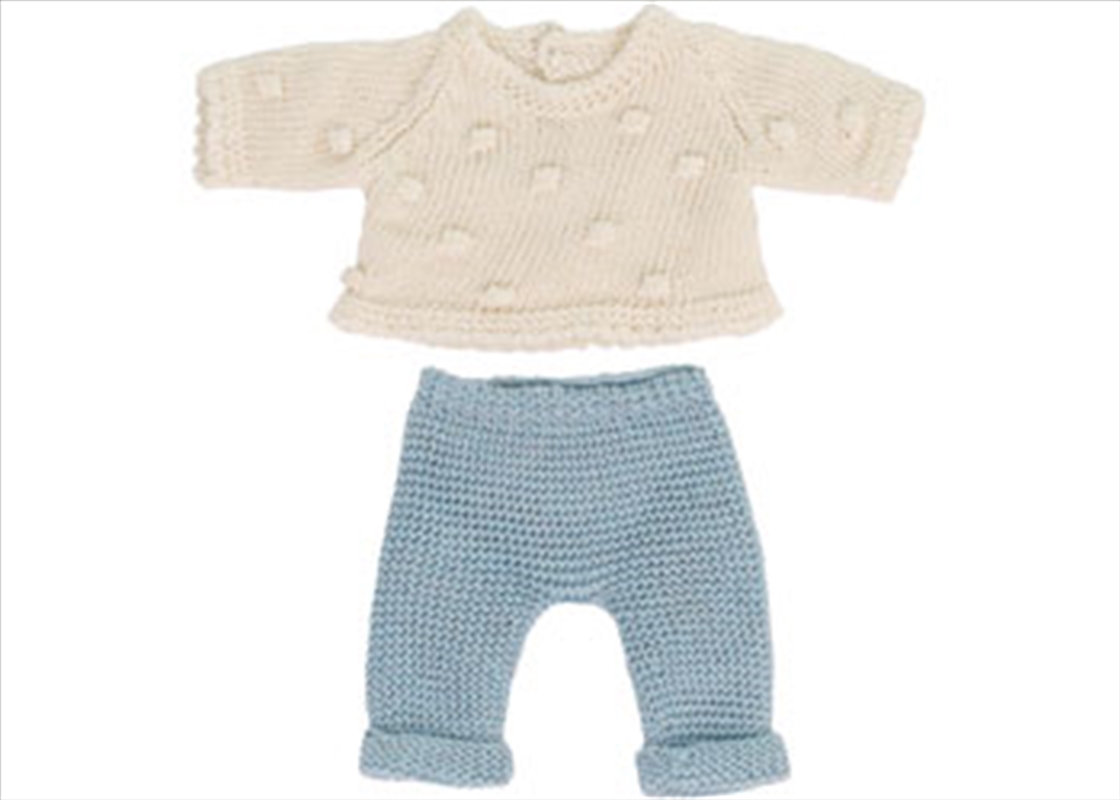Knitted Doll Outfit 21cm - Sweater & Trousers/Product Detail/Toys
