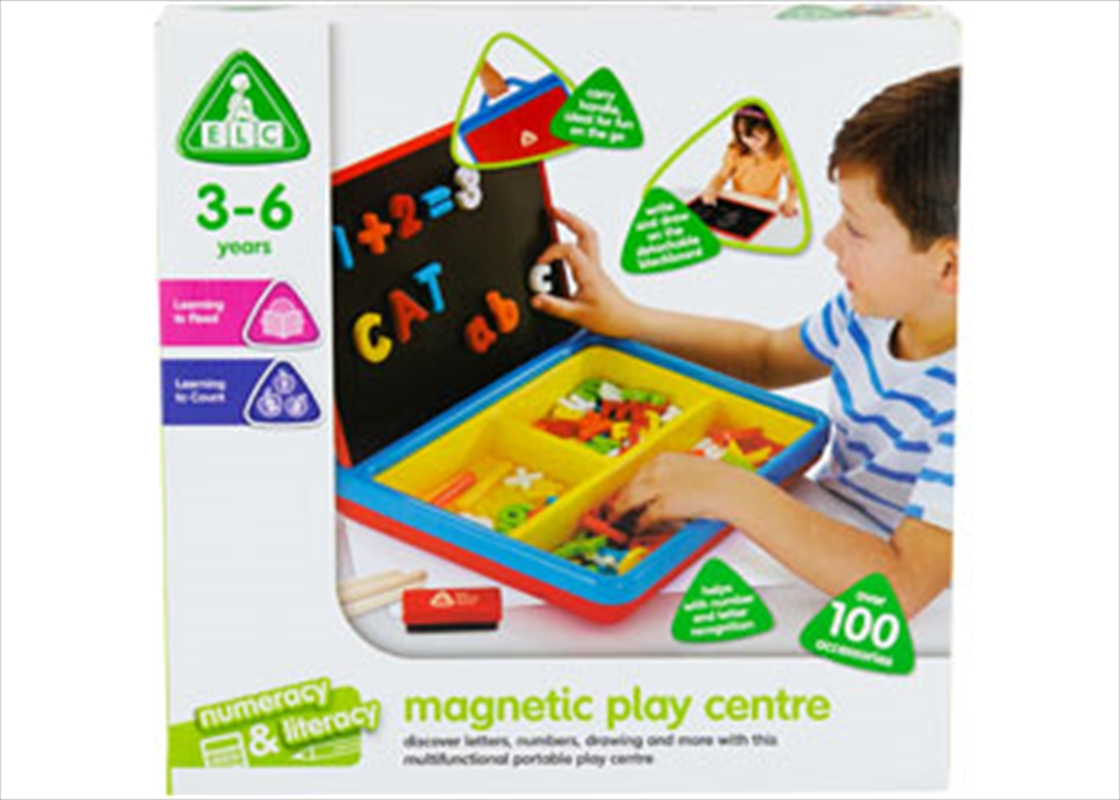 Magnetic Play Centre - Red/Product Detail/Toys
