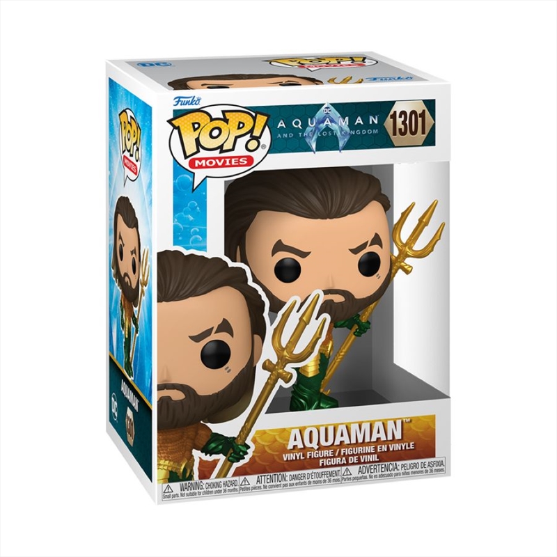 Aquaman and the Lost Kingdom - Aquaman Pop! Vinyl/Product Detail/Movies