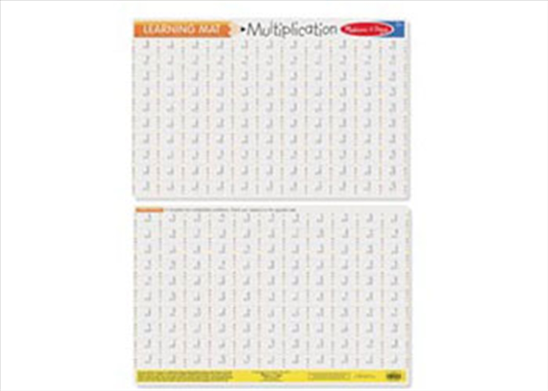 Multiplication Write-A-Mat Bundle Of 6/Product Detail/Toys