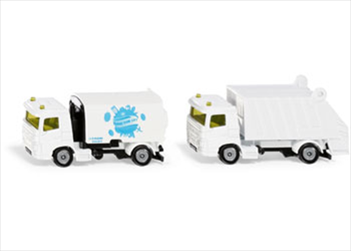 Municipal Set Road sweeper + garbage truck/Product Detail/Toys