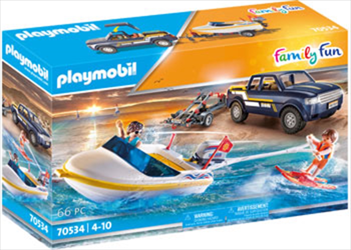 Pick-Up With Speedboat/Product Detail/Toys