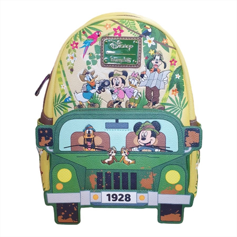 Loungefly Disney - Mickey & Friends Jungle US Exclusive Backpack [RS]/Product Detail/Bags