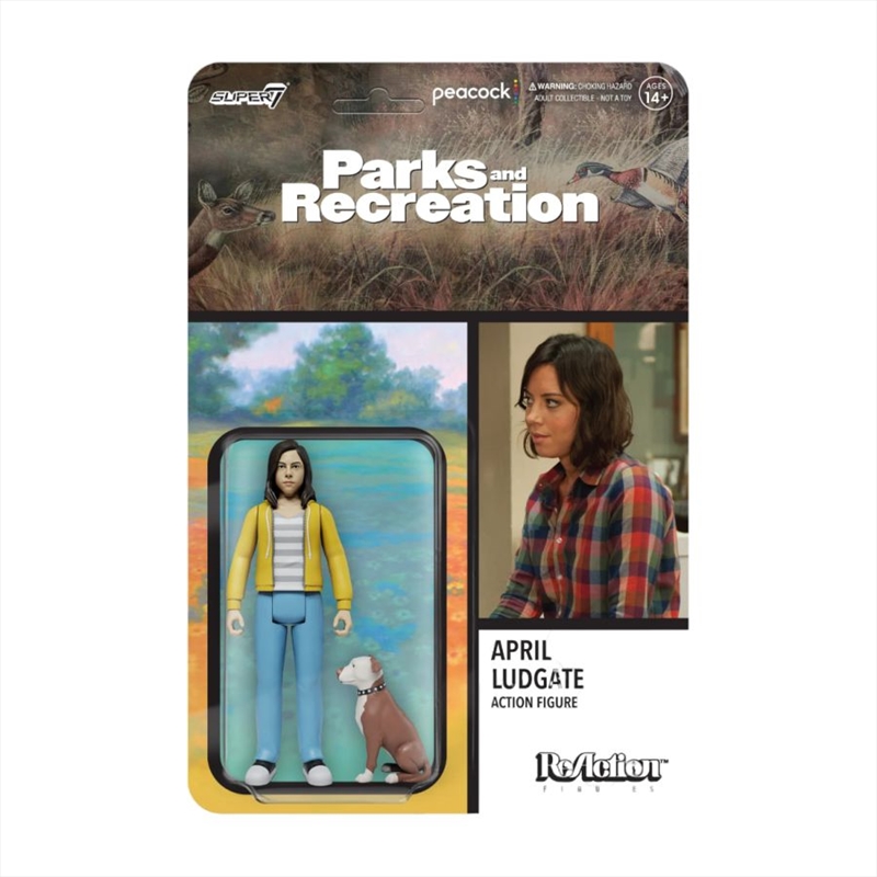 Parks and Recreation - April Ludgate ReAction 3.75" Action Figure/Product Detail/Figurines