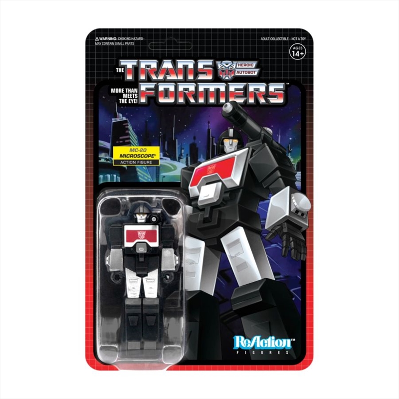Transformers - Perceptor MC-20 Microscope Variant ReAction 3.75" Action Figure/Product Detail/Figurines