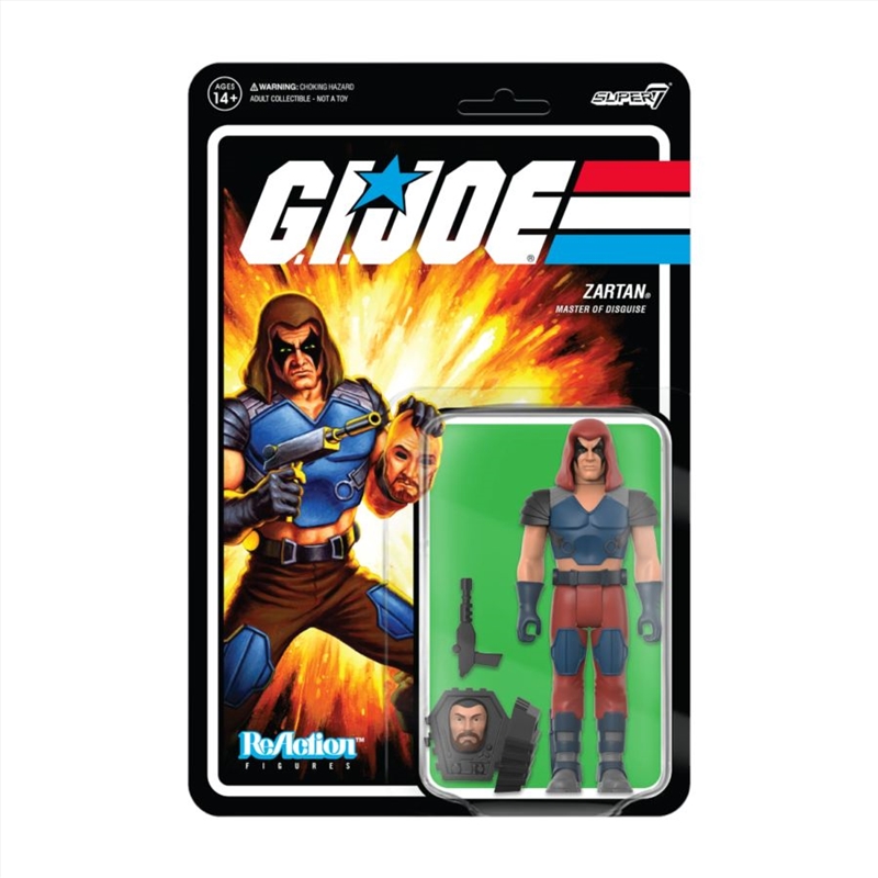 G.I. Joe - Zartan ReAction 3.75" Action Figure/Product Detail/Figurines