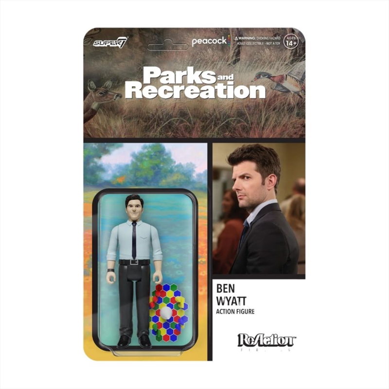 Parks and Recreation - Ben Wyatt ReAction 3.75" Action Figure/Product Detail/Figurines
