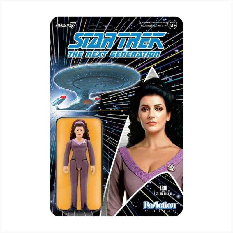 Star Trek: The Next Generation - Counselor Troi ReAction 3.75" Action Figure/Product Detail/Figurines