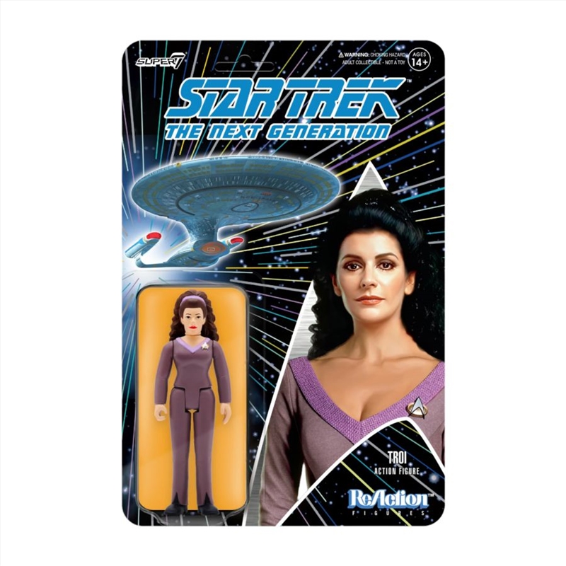 Star Trek: The Next Generation - Counselor Troi ReAction 3.75" Action Figure/Product Detail/Figurines
