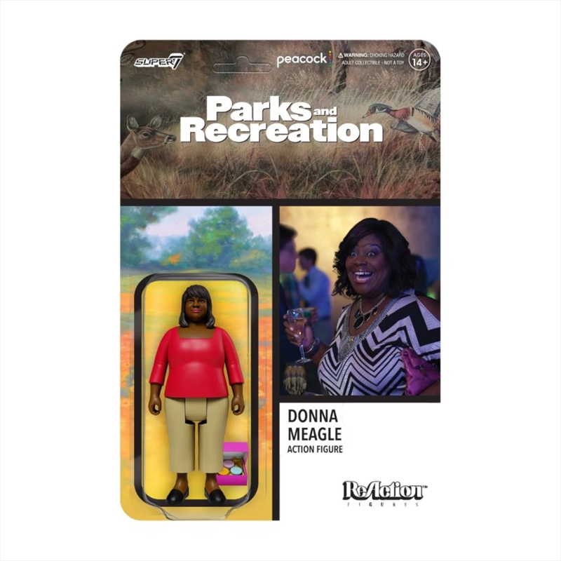 Parks and Recreation - Donna Meagle ReAction 3.75" Action Figure/Product Detail/Figurines