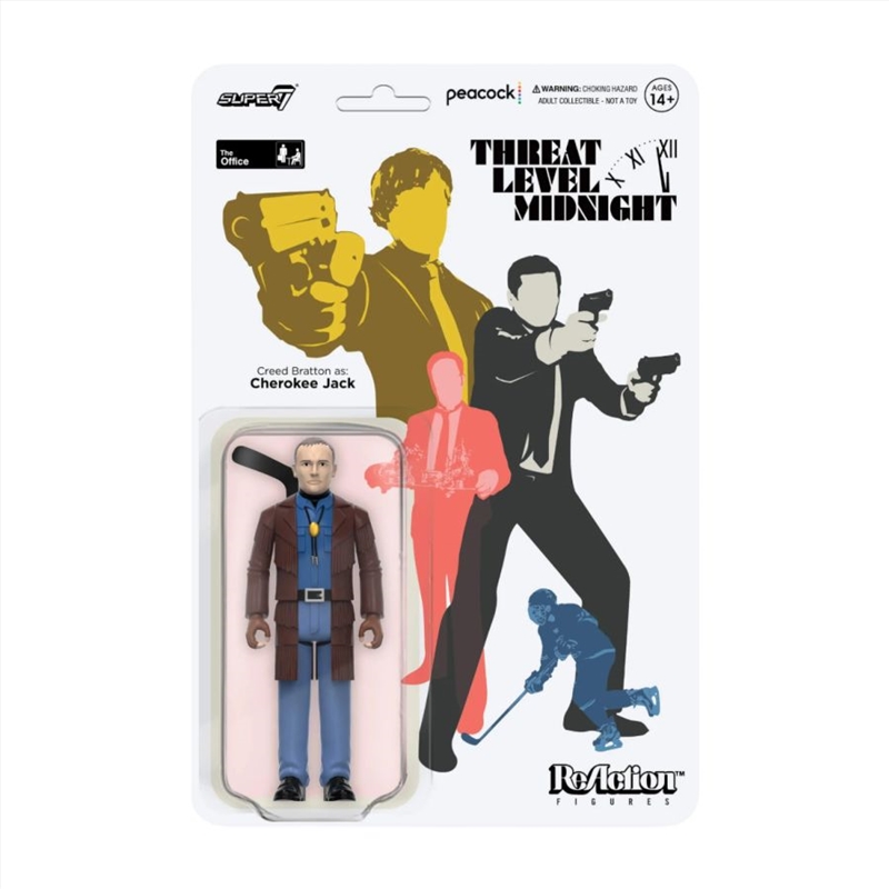 The Office - Cherokee Jack (Threat Level Midnight) ReAction 3.75" Action Figure/Product Detail/Figurines