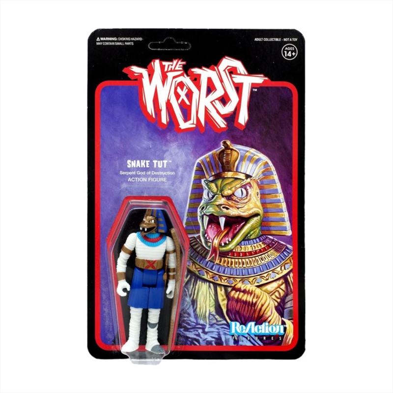 The Worst - Snake Tut ReAction 3.75" Action Figure/Product Detail/Figurines