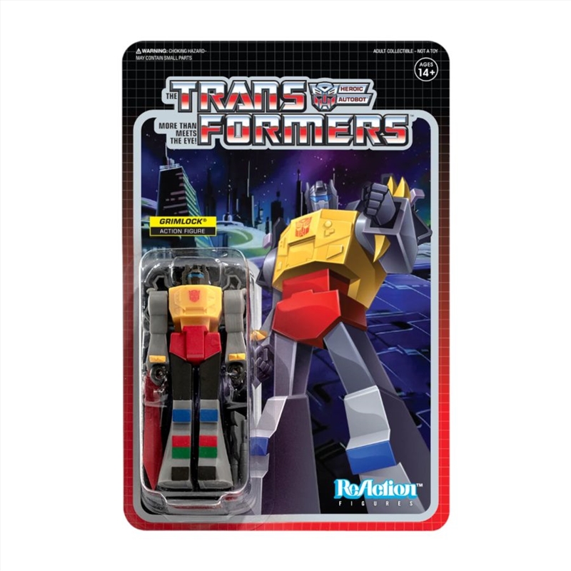 Transformers - Grimlock ReAction 3.75" Action Figure/Product Detail/Figurines
