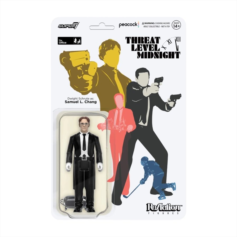 The Office - Samuel L. Chang (Threat Level Midnight) ReAction 3.75" Action Figure/Product Detail/Figurines
