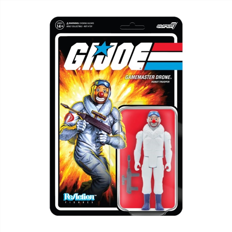G.I. Joe - Gamemaster Drone ReAction 3.75" Action Figure/Product Detail/Figurines