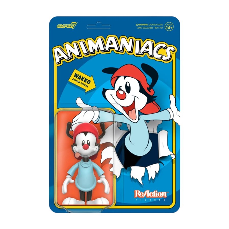 Animaniacs - Wakko ReAction 3.75" Action Figure/Product Detail/Figurines