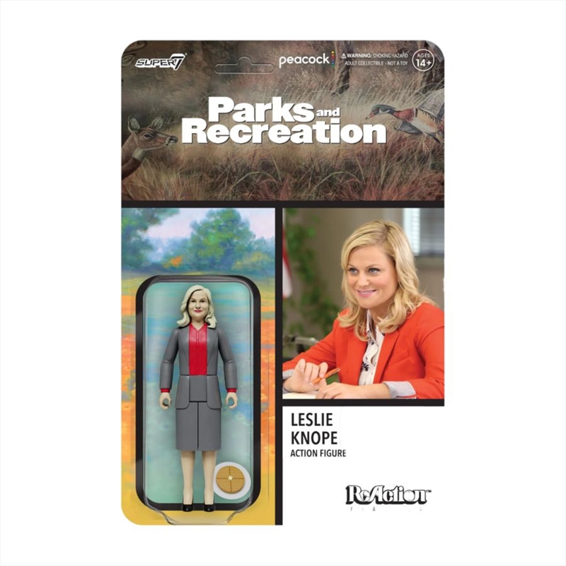 Parks and Recreation - Leslie Knope ReAction 3.75" Action Figure/Product Detail/Figurines