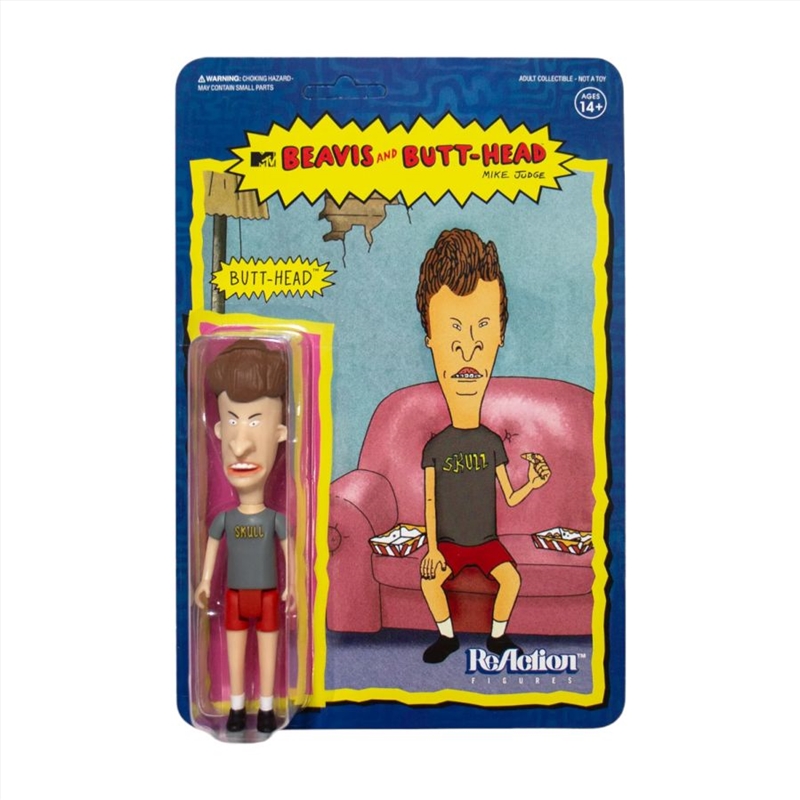 Beavis and Butt-Head - Butt-Head ReAction 3.75" Scale Action Figure/Product Detail/Figurines